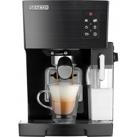 Caffettiera a pressione automatica Sencor 20 bar 1450 W + THERMOBLOCK