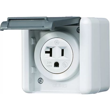Jung Steckdose US-Norm NEMA 20 A 125 V , WG 800 821-20USW (1/2)