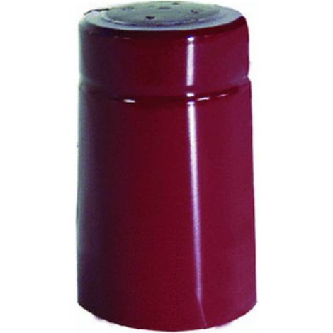 CAPSULA TERMORETRAIBILE PVC D 31X55 ROSSO 100 PZ