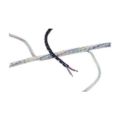 HellermannTyton 161-41104 SBPE4D-PE-BK-5M Guaina spiralata 5 fino a 20 mm Nero 5 m