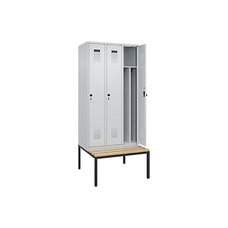 kaiserkraft  Armadietto sporco/pulito Evolo PLUS con panca 