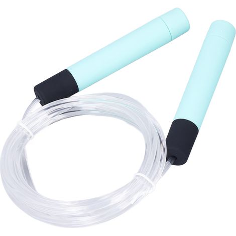Corde à sauter enfant lumineuse arc-en-ciel fitness scintillante fluo étudiante (1/5)