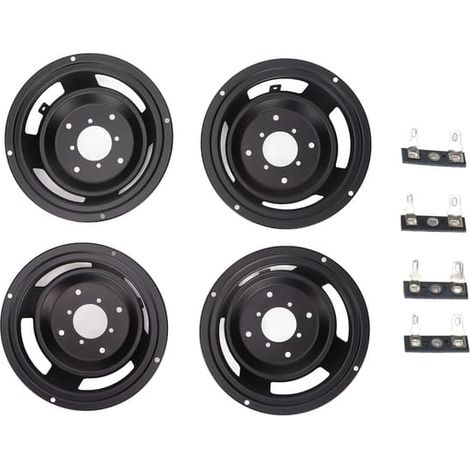 4 supports de haut-parleur de graves de 5 pouces avec pattes de soudure pour la réparation et le montage de haut-parleurs. (1/5)