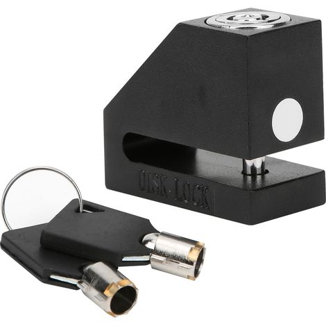 Antivol portable pour moto et vélo, antivol de sécurité pour vélo de route et vélo à freins à disque (1/5)