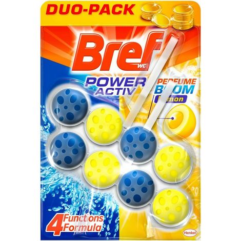 aspiratore WC Bref Power Activ Limone (2 uds) (1/2)