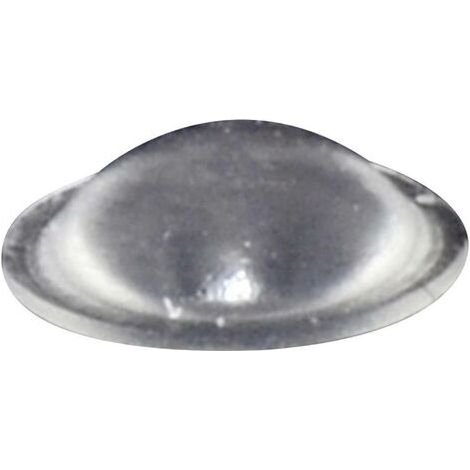 Pied d'appareil TOOLCRAFT PD2010C autocollant, rond transparent (Ø x H) 10 mm x 3.1 mm 1 pc(s) W79141 (1/3)