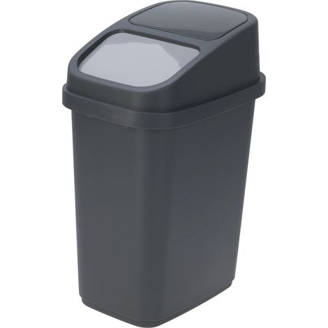 Schwingdeckeleimer 17 Liter -030002110-Anthrazit (1/4)