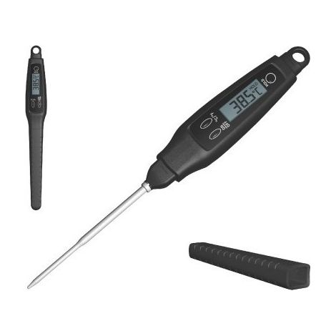 1 Thermometer Stift Sonde Stechen Edelstahl Graduiert -50 bis +200°C (Sonde Edelstahl 8 cm) - Andere