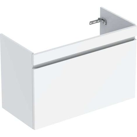 Geberit Renova Plan mueble bajo lavabo, con un cajón y un cajón