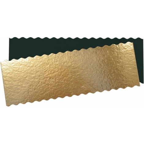 15 supports carton pour bûche de Noël 30 x 10 cm (1/2)