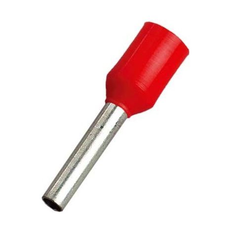 Embout de câblage pour fil souple de 0,5mm² à 95mm² - Section / Couleur - Embout Rouge - 95mm² - Sachet de 25