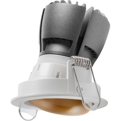 Empotrable techo tilt NOK1 Orientable LED COB 7W 675lm CRI80 3000K 40º - Blanco (1/3)
