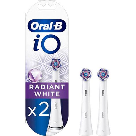 IO RADIANT WHITE BLANCO PACK 2 ORAL B