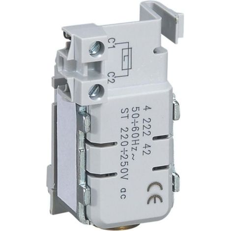 Déclencheur à émission de courant pour DPX³-I1600 , DPX³1600 , DPX³630 ou DPX³-I630 à tension de bobine 230V et 230V= - LEGRAND