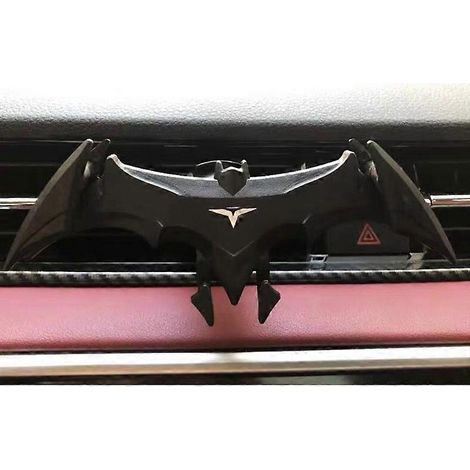 Support de téléphone de voiture en forme d'ailes de chauve-souris. fixation pour grille d'aération. nouveau (1/5)