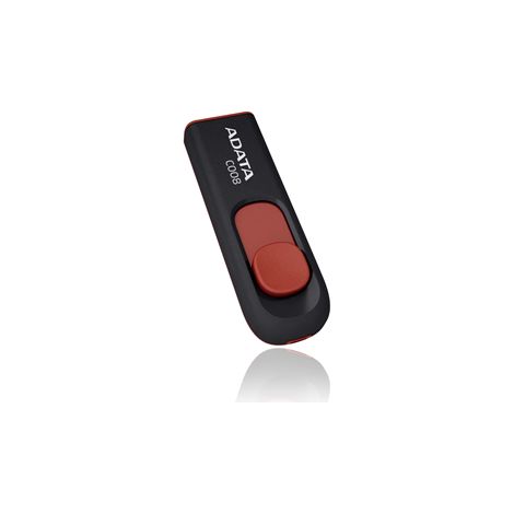 Memoria USB adata C008 de 64 GB, 2.0 / Negro y rojo (1/2)