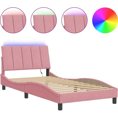 Maison Exclusive - Estructura de cama con LED sin colchón Hanko r (1/5)