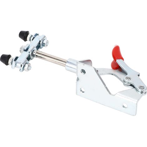 Serre-joint à bascule double tête 45kg force de serrage 30mm course vis M4X25 dégagement rapide pousser tirer en fer (1/5)
