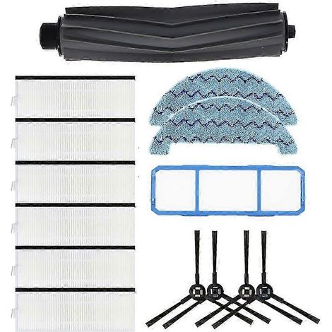 KINCJON Roller Brush Hepa Filter Side Brush Mop Mop Cloth for A7 A9S Vacuum Cleaner Spare Parts (1/5)