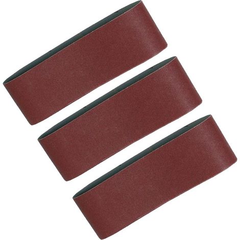 5X Makita Coarse 100mm 610 4"" Belt Sander Sanding Belt 9401 9404 40 80 100 Grit