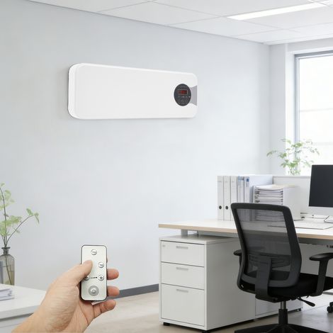 Climatiseur portable sans conduit, pas besoin de fenêtre - Climatiseur mural 3-en-1 avec ventilateur sans pales et télécommande - Système split facile à installer, refroidissement ultra silencieux (1/5)