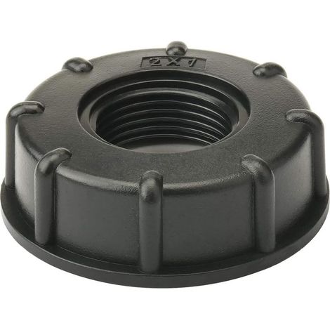 Bouchon s60x6, adaptateur ibc 1000L, accord cuve ibc 1 Pouce (1/5)