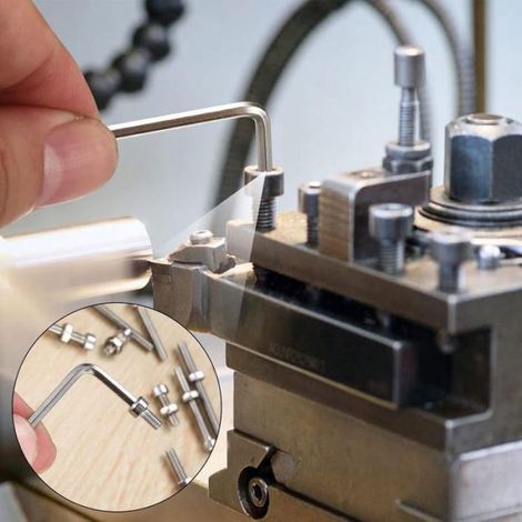 Vis Et Écrous M3 - Acier Inoxydable - Tête Hexagonale Creuse - Fixation Machine - Lot De 440 Pièces (1/5)