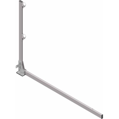 Hymer HYGHTS Geländersystem Pfosten verstellbar mit Ausleger 840mm