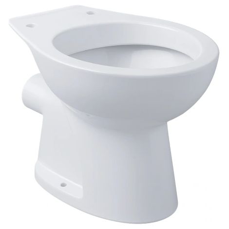 Vaso wc a terra serie Lume scarico a parete ceramica bianca lucida WIN