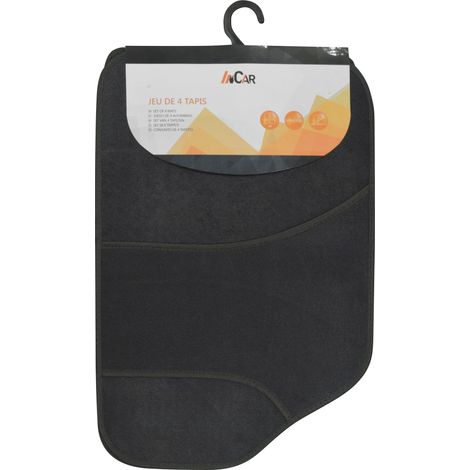 4 Tapis unis moquette grise (1/4)