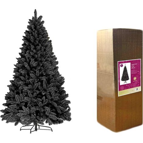 4FT Black Imperial Pine Christmas Tree (1/4)