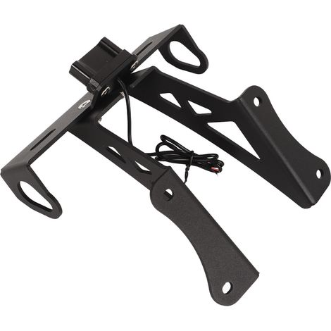 Support moto plaque d'immatriculation avec éclairage LED 3 feux ultra lumineux pour R25 R3 2019-2022 (1/5)