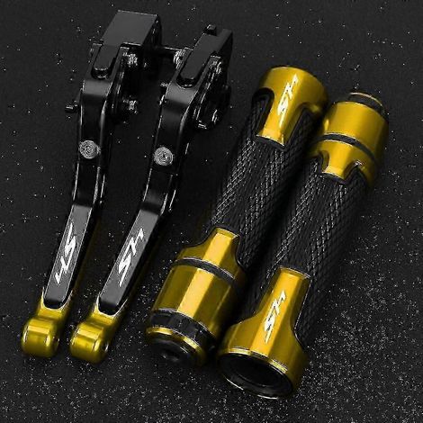 Poignées de levier de frein et d'embrayage réglables uniques pour moto, compatibles avec Honda Sh300, Sh300i, Sh300 I, Sh 300, 300i (2008-2022, 2021, 2020) ( ). (1/5)