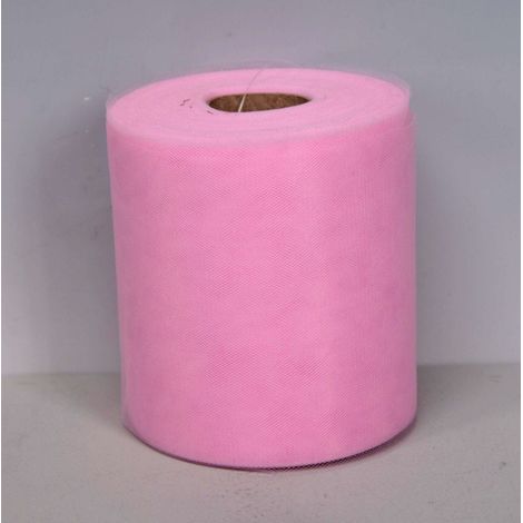 ARPIMEX Rotolo Tulle H 12,5 Cm L 100 Mt Rosa