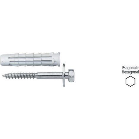 SC ELEMATIC TASSELLO T6 VTE R 10X50 C/VITE 10 PZ