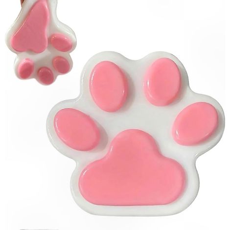 Patte de chat souple anti-stress, jouet anti-stress transparent à presser et à pincer pour enfants et adultes, jouet de relaxation amusant (1/5)