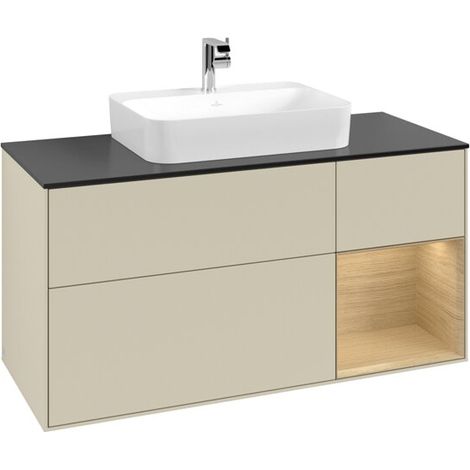 Villeroy & Boch F422PCHJ Meuble sous-lavabo Finion F42 (1/3)