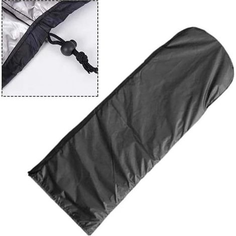 Funda protectora antipolvo para escaleras plegables, tejido Oxford 210D para jardín exterior (50 x 124 x 6,5 cm) (1/5)