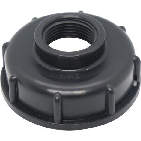 Adaptateur IBC adaptateur de conteneur IBC connecteur de tuyau en plastique à filetage fin couvercle à vis grossière (type 5) (1/5)