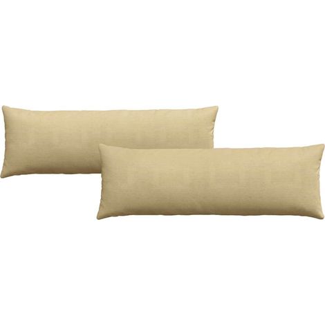 Maison Exclusive - Sofakissen 2 Stück Grau-Grün 120 x 40 cm Cords
