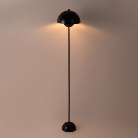 Lámpara De Pie Diseño Vintage "Mia" - E27 - Negro