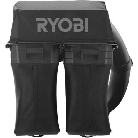 Ryobi – Bac de ramassage 220L – 2 lames de rechange 48 cm – Compatible riders RM480E et RM480ED2C – Collecte efficace d'herbe