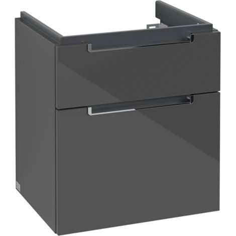 Villeroy & Boch Subway 2.0 meuble sous lavabo, 2 tiroirs, lavabo (1/2)