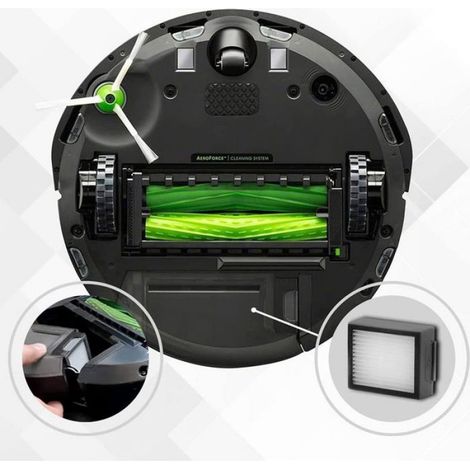 6pcs Filtre de remplacement Roomba - Filtre HEPA haute efficacité Compatible série E I J - Aspirateur robot (1/5)