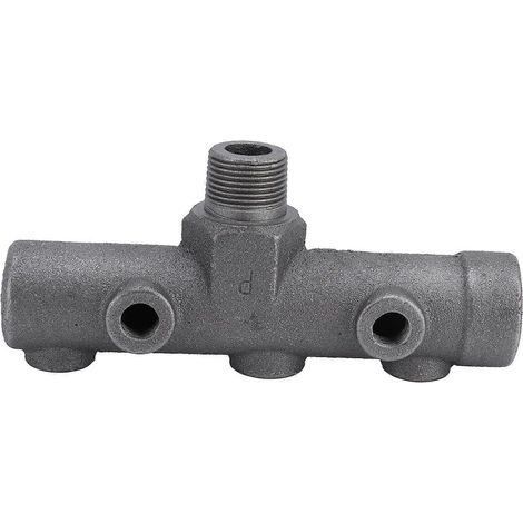 Ensemble de vanne de régulation de pression pour compresseur d'air, filetage mâle G3/4, sortie 7 voies (1/5)