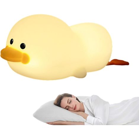 Veilleuse Nuit Bébé Canard Variateur Tactile Minuteur 30 (1/5)