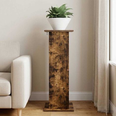 Soporte de plantas Roble Ahumado 30,5 x 30 x 80,5 cm