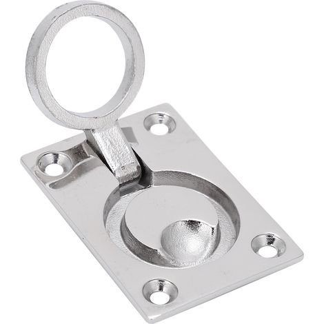 Anneau de levage durable en acier inoxydable pour pont de bateau marin, poignée de porte, anneau de traction (6444)