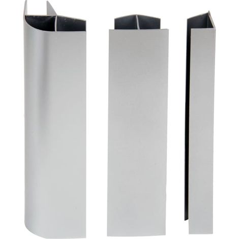 Kit raccord de plinthe lot de 4 blanc (1/4)