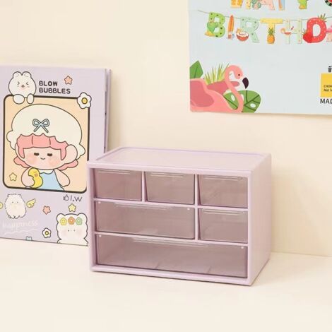 Organisateur de Tiroir de Bureau, Multifonctionnel élégant pour Coiffeuse, école, Bureau avec Gain de Place
